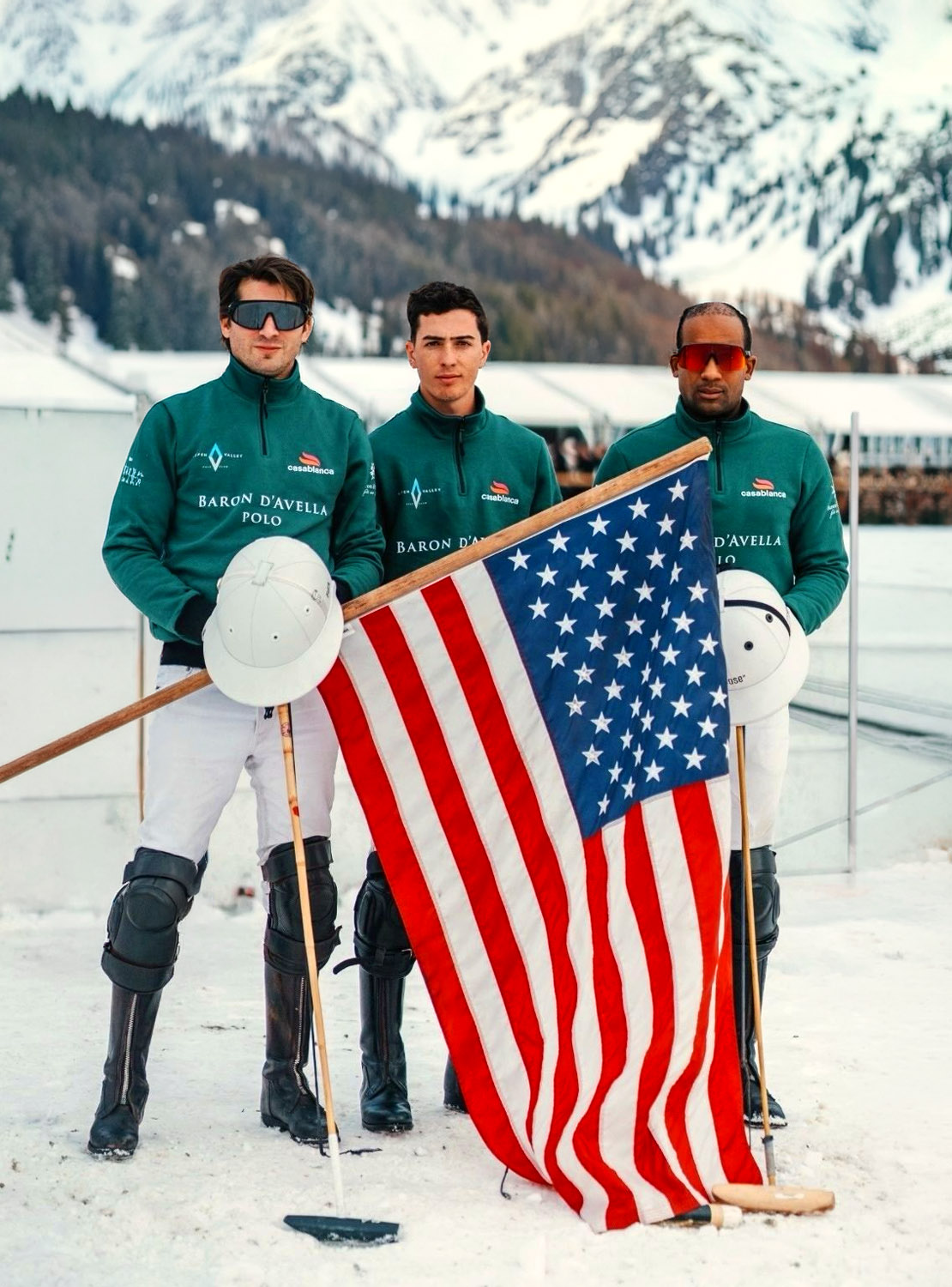 The final of the Snow Polo World Cup, Aspen